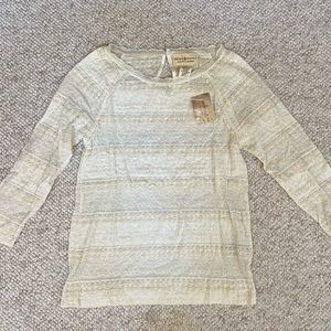 Brand New with Tags Ralph Lauren Denim & Supply Cream Lace Top Size Small